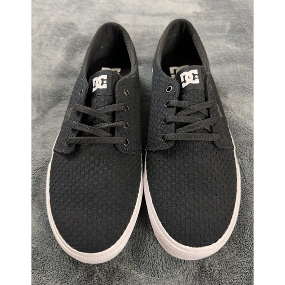 DC Shoes Trase TX SE Mens Size 11 Skateboarding Shoes Black New - Picture 5 of 17